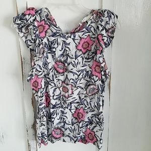 Floral dress tank top